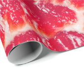 Fresh raw beef steak marbled meat texture close up cadeaupapier (Rol Hoek)