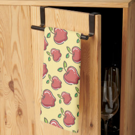 Fresh Red Apple Kitchen Towel Theedoek