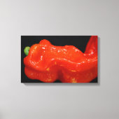 Fresh Red Bell Pepper Canvas Afdruk (Voorkant)
