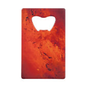 Fresh Red Hot Lava Creditkaart Flessenopener (Achterkant)