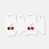 Fresh Red Sweet Cherries Bedankdoosjes (Uitgevouwen)