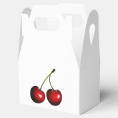 Fresh Red Sweet Cherries Bedankdoosjes (Geopend)