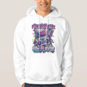 Fresh Rhymes 90s Flavor Retro Hip Hop Design - Boo Hoodie (Voorkant)