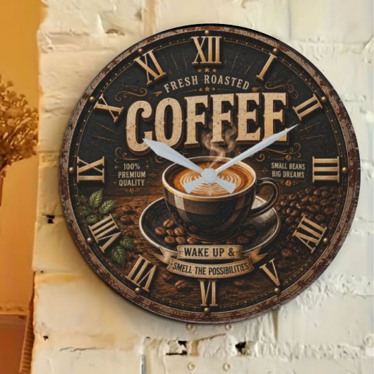 Fresh Roasted Coffee Grote Klok