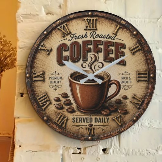 Fresh Roasted Coffee Grote Klok