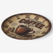 Fresh Roasted Coffee Papieren Bordje (Gekanteld)