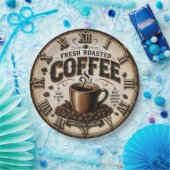 Fresh Roasted Coffee  Papieren Bordje (Feest)