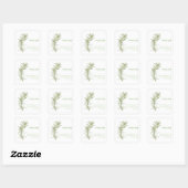 FRESH ROSEMARY Biz ID Kleine Vierkante Stickers (Vel)