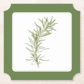 FRESH ROSEMARY Ticket Paper Onderzetter (-text) Gr (Voorkant)