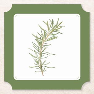 FRESH ROSEMARY Ticket Paper Onderzetter (-text) Gr