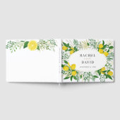 Fresh Rustic Lemon Wedding Gastenboek (Volledig)