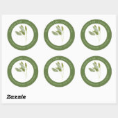 FRESH SAGE Biz ID Grote ronde Stickers II (Vel)