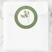 FRESH SAGE Biz ID Grote ronde Stickers II (Tas)