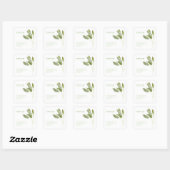 FRESH SAGE Biz ID Kleine Vierkante Stickers (Vel)