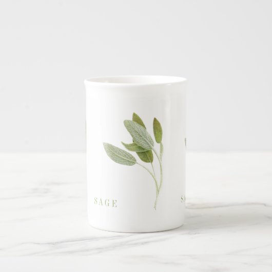 FRESH SAGE Bone China Mok (Voorkant)