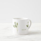 FRESH SAGE Espresso Cup Kop (Voorkant rechts)