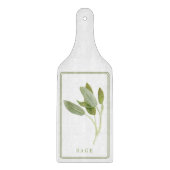 FRESH SAGE Glass Cutting Board Paddle Snijplank (Voorkant)