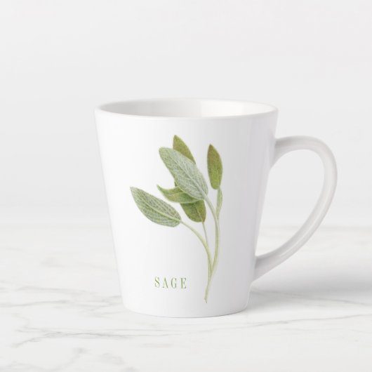 FRESH SAGE Latte Mok (Rechts)