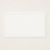 FRESH SAGE Oceana Visitekaartje (Achterkant)