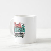 Fresh Sarcasm Served Daily Koffiemok (Voorkant links)