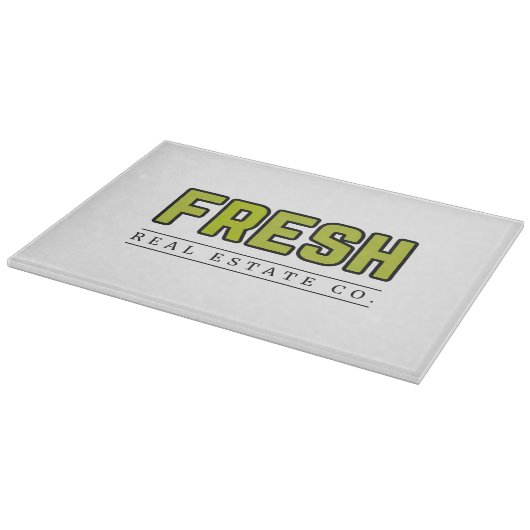 FRESH Snijplank (glas) (Hoek)