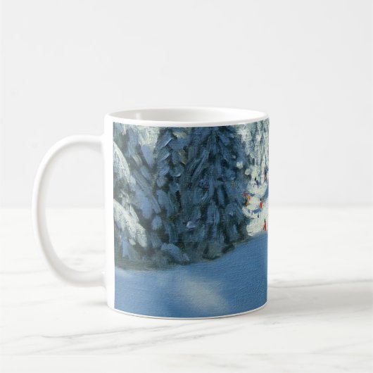 Fresh Snow Morzine France Koffiemok (Links)