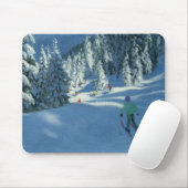 Fresh Snow Morzine France Muismat (Met muis)