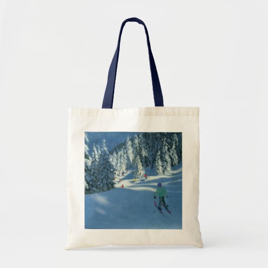 Fresh Snow Morzine France Tote Bag (Voorkant)