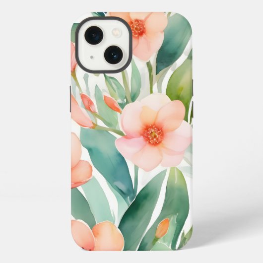 Fresh Spring Botanical iPhone Hoesje (Achterkant)