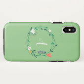 Fresh Spring Floral Garland gepersonaliseerd Case-Mate iPhone Case (Achterkant (horizontaal))
