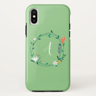 Fresh Spring Floral Garland gepersonaliseerd Case-Mate iPhone Case