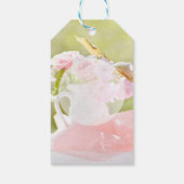 Fresh Spring Flower Bouquet Editable Wedding Cadeaulabel (Achterkant)