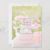 Fresh Spring Flower Bouquet Wedding Kaart (Voorkant)