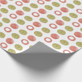 Fresh Spring Pattern Waterverf met de hand geschil Cadeaupapier (Hoek)