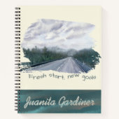 Fresh Start New Goals Journal Notitieboek (Voorkant)