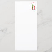 Fresh Strawberry Drink Menu - Aangepaste tekst (Achterkant)