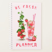 Fresh Strawberry Drink Planner - aangepaste tekst (Voorkant)