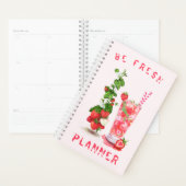 Fresh Strawberry Drink Planner - aangepaste tekst (Display)