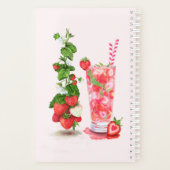 Fresh Strawberry Drink Planner - aangepaste tekst (Achterkant)