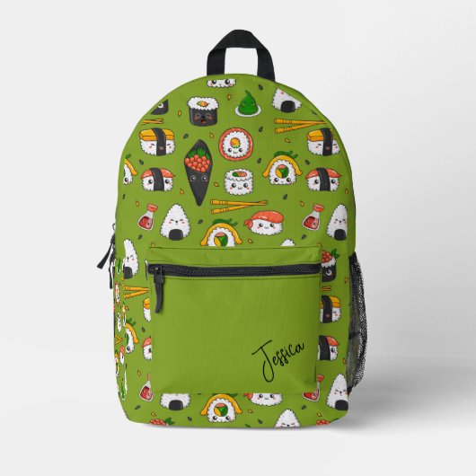 Fresh Sushi Bedrukte Rugzak (Voorkant)