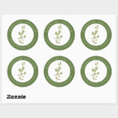 FRESH THYME Biz ID Grote ronde Stickers II (Vel)