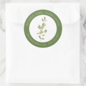 FRESH THYME Biz ID Grote ronde Stickers II (Tas)