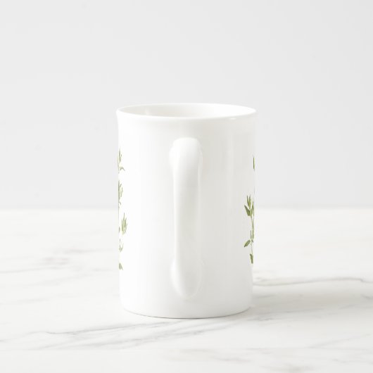 FRESH THYME Bone China Mok (Achterkant)