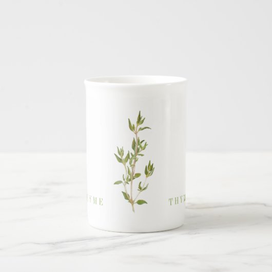 FRESH THYME Bone China Mok (Voorkant)