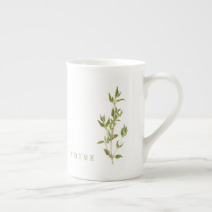 FRESH THYME Bone China Mok