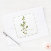FRESH THYME Grote Vierkante Stickers (Envelop)
