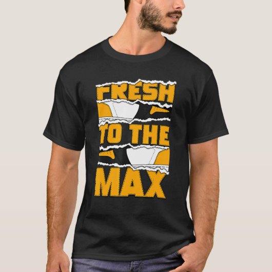 Fresh To The Max OG Yellow Toe 1s Matching T-shirt (Voorkant)