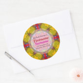 Fresh Tribal Fusion Book Label Sticker (Envelop)