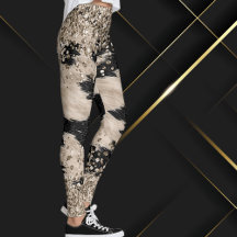 Fresh Twist Koeienhuid Design Leggings