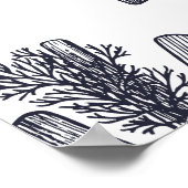 Fresh vegetables seamless pattern. Broccoli Poster (Hoek)